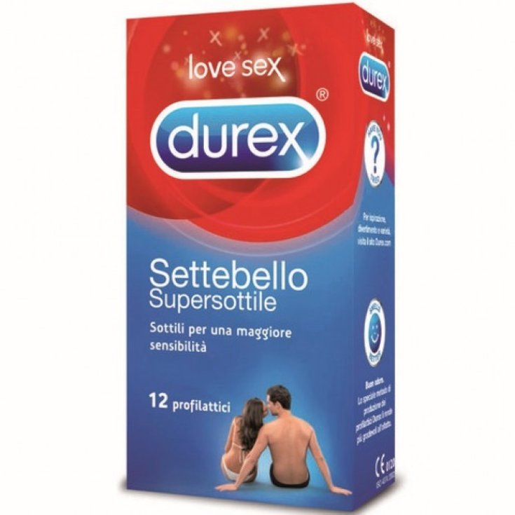 Settebello Supersottile Durex® 12 Préservatifs