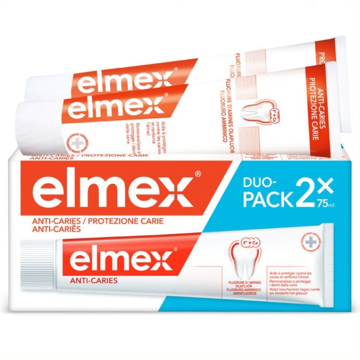 elmex® Protection Caries Duo-Pack 2x75ml