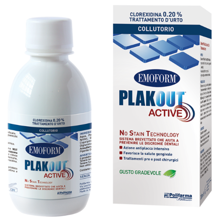 Emoform Plakout Active Wellness Polifarma 200ml