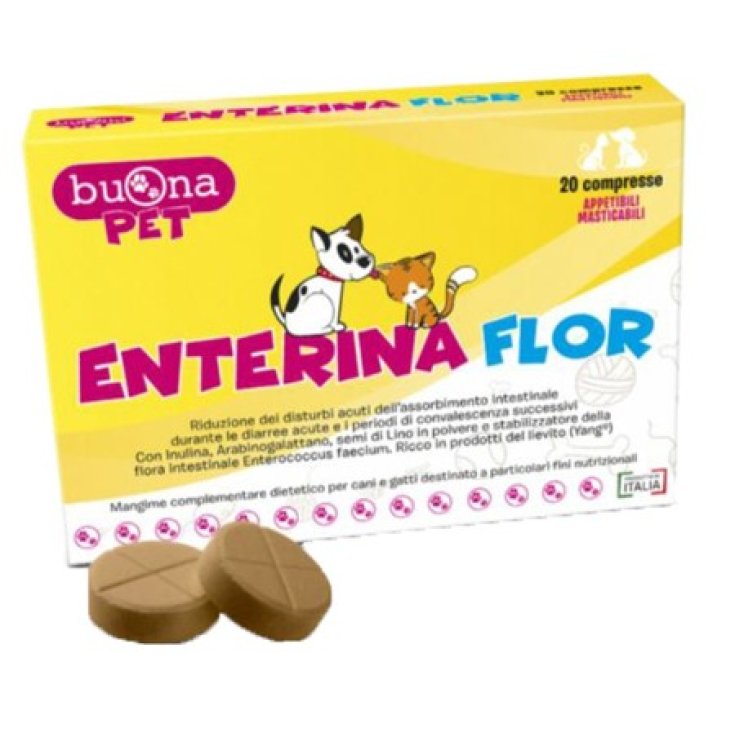 Enterina Flor Buona PET 20 Comprimés