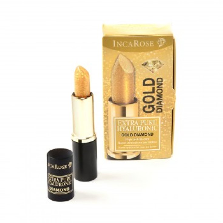 IncaRose Extra Pure Hyaluronic Gold Diamond Lip Stick Traitement