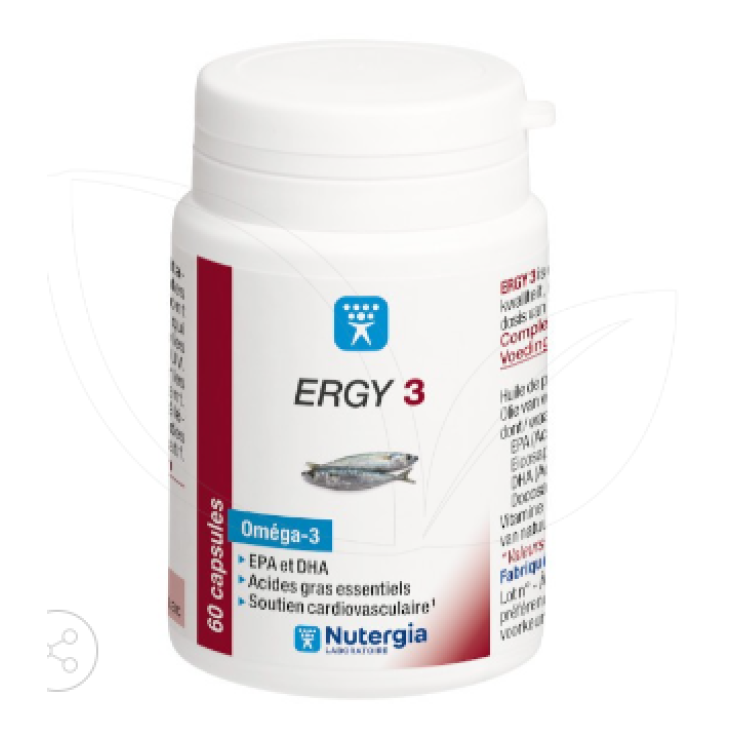 ERGY 3 Nutergia 60 Gélules