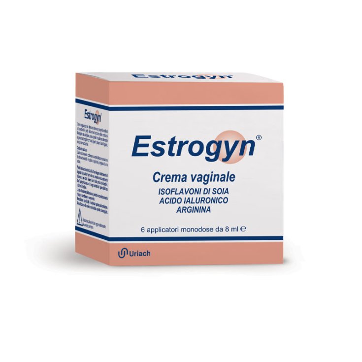 Estrogyn® Uriach Crème Vaginale 6 Flacons Unidoses de 8 ml
