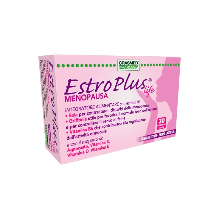 EstroPlus® Life Ménopause CRASMED® Pharma 30 Comprimés Filmés