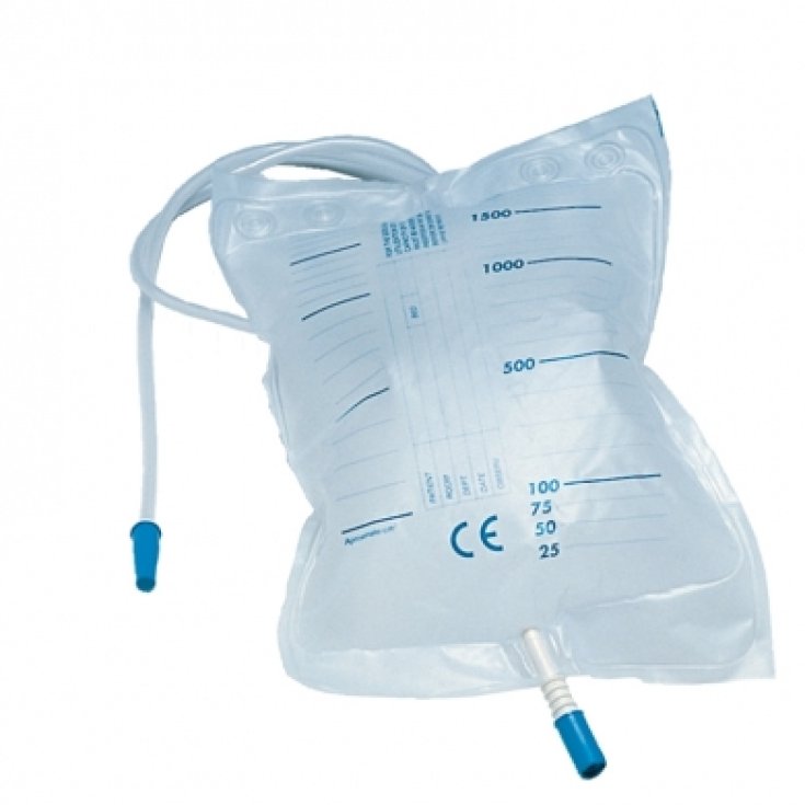 Eurobag Poche Urinaire Avec Valve Et Vidange Care Farma Tuyau 130m 10 Poches