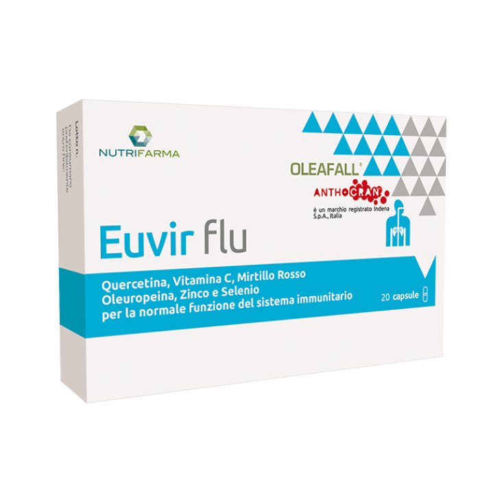 Euvir grippe NutriFarma par Aqua Viva 20 Gélules