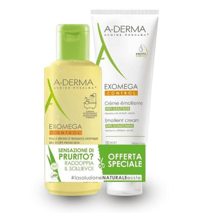 Exomega Control A-Derma 2x200ml