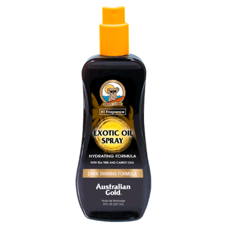 Australian Gold Spray d'huile exotique bronzante foncée 237 ml