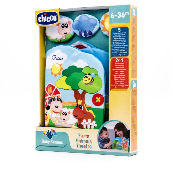 Farm Anumals Théâtre Bébé Senses CHICCO 6M +