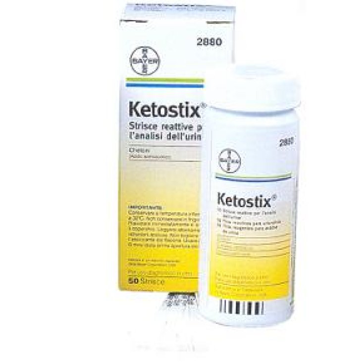 Ascensia Diabetes Care Ketostix Ketonuria 50 bandelettes de test