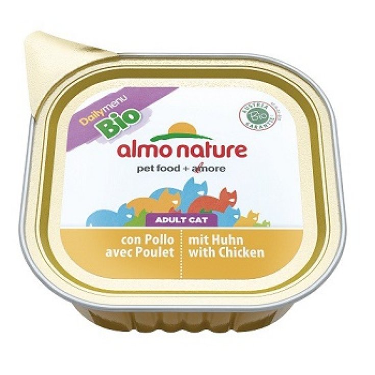 Almo Nature Daily Menu Chats Adultes Goût Poulet 100g