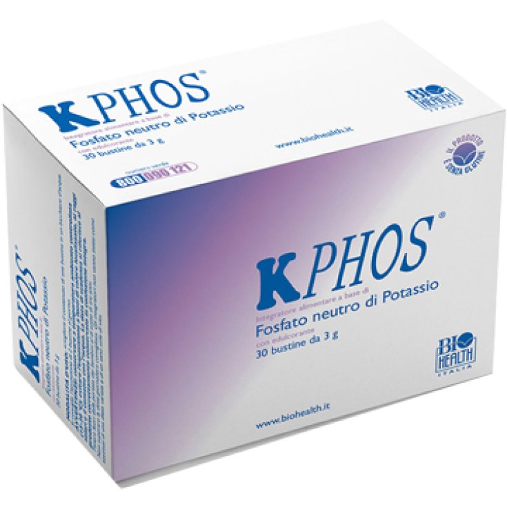 Kphos Phosphate de Potassium Neutre 30 Sachets