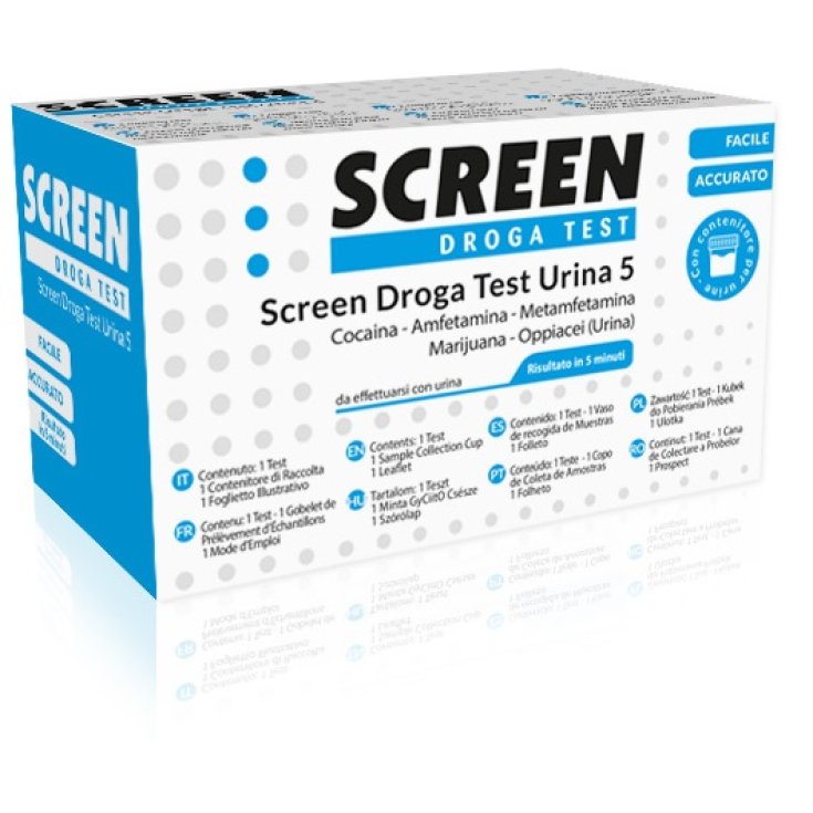Écran de dépistage de drogue pour test d'urine 5
