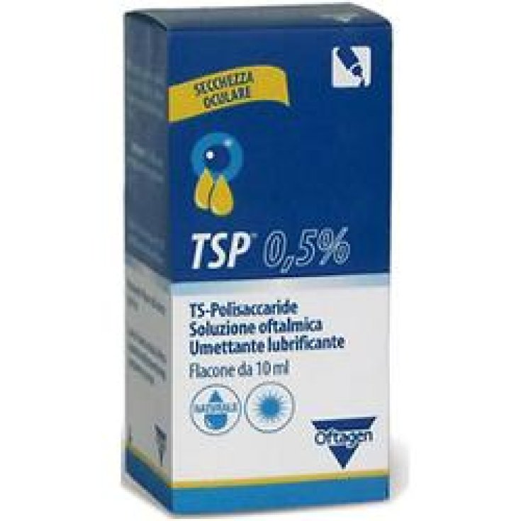 Oftagen Tsp 0,5% TS-Polysaccharide Solution Ophtalmique Lubrifiante Hydratante 10ml