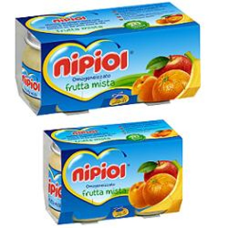 Nipiol Omog Mélange de Fruits 2x80g