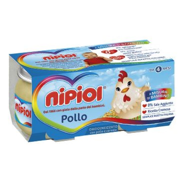 Nipiol Omog Poulet 80g 2pcs