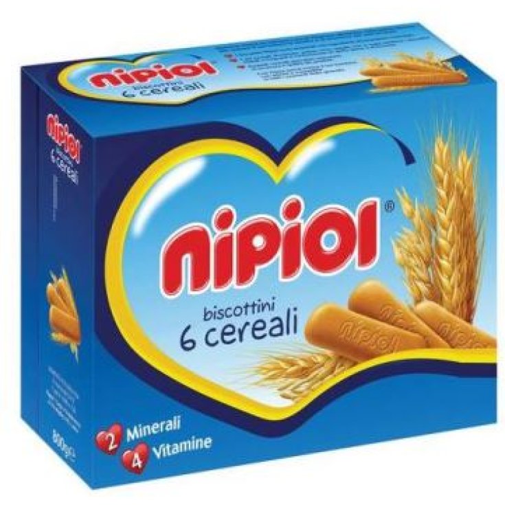 Nipiol 6biscuits aux céréales 800