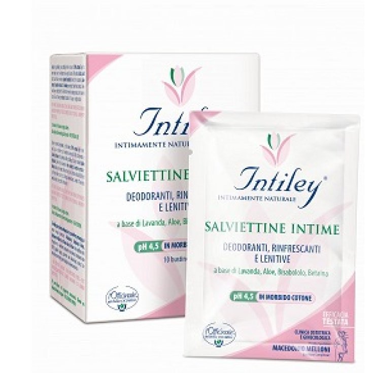 Lingettes Intiley Intime 10p