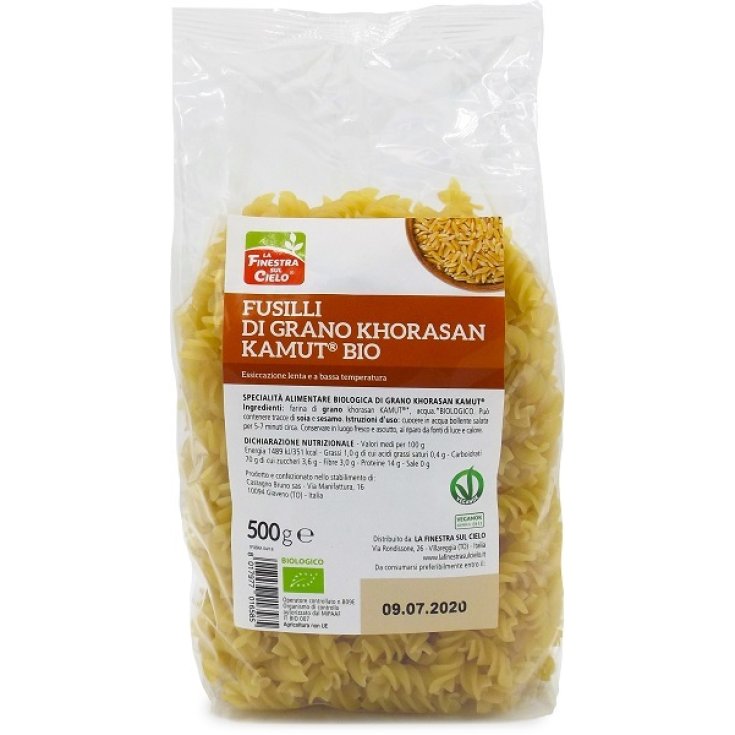 Fusilli Epeautre Bio 500g