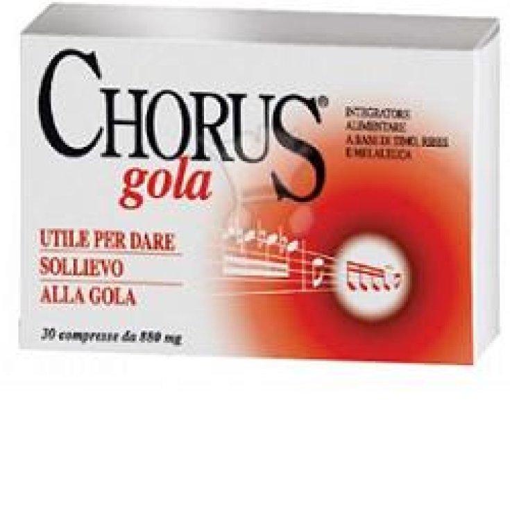 Bioera Chorus Complément Alimentaire Gorge 30 Comprimés