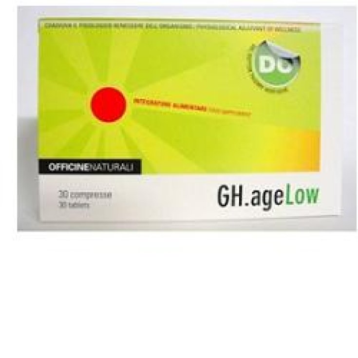 Officine Naturali Gh.Age Low Complément Alimentaire 30 Comprimés 850mg