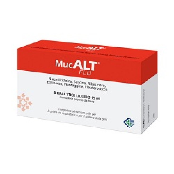 Mucalt Flu 8 Bâton Oral Monod