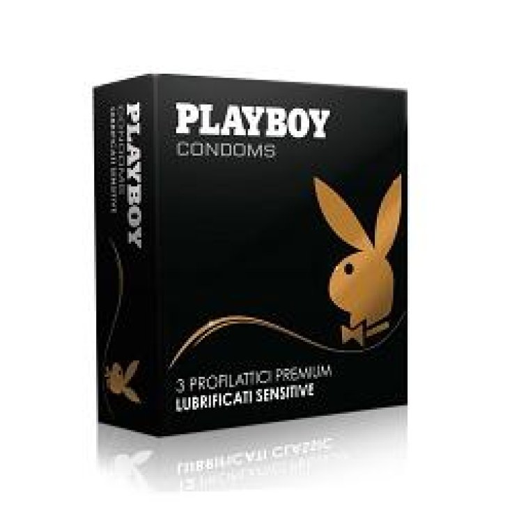 Playboy Préservatifs Lubrifiés Sensitive 3 Pièces