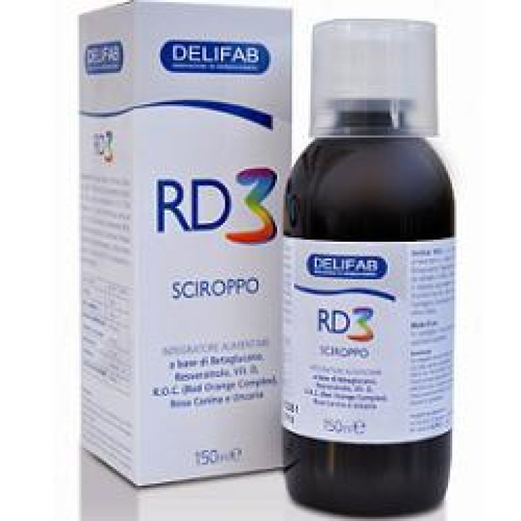 Elifab Delifab RD3 Sirop Complément Alimentaire 150 ml