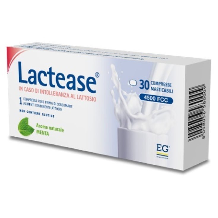 Lactease 4500 Fcc Menthe 30cpr