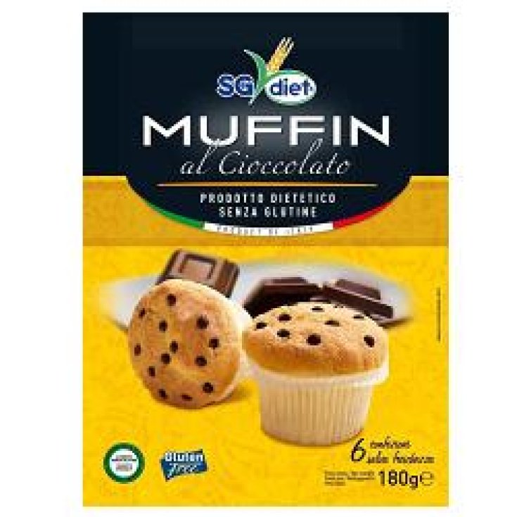 Sg Diet Muffin au Chocolat Sans Gluten 180g