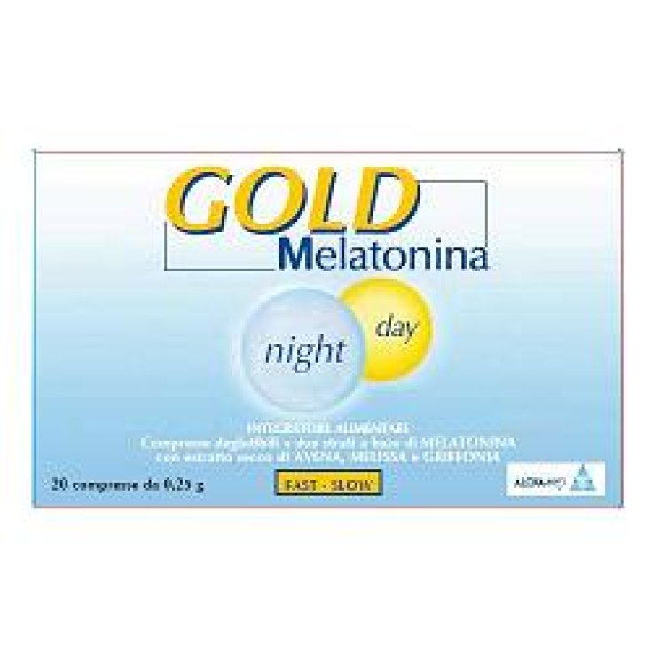 Gold Mélatonine Nuit Jour 20 Comprimés de 0,25 g