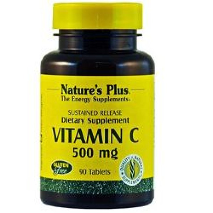 Nature's Plus Vitamine C 500 Complément alimentaire à libération lente 90 comprimés