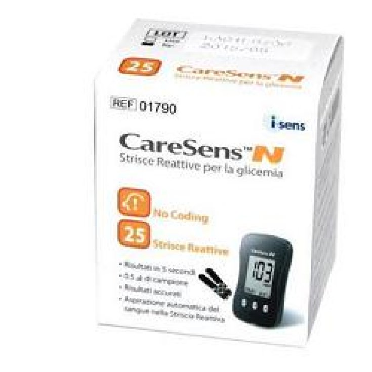 CareSens® N Glycémie de mesure du glucose (50 Bandelettes)