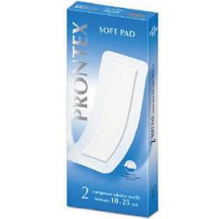 Gaze de sécurité Prontex Soft Pad 10x25cm 2Garze