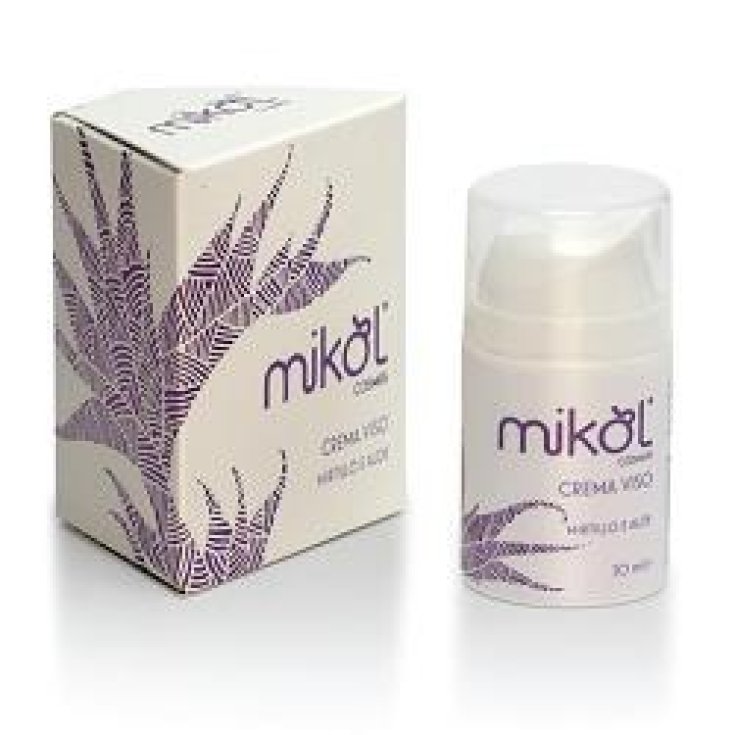 Mikol Cosmetics Crème Visage Hydratante Aux Myrtilles / Aloès 50ml