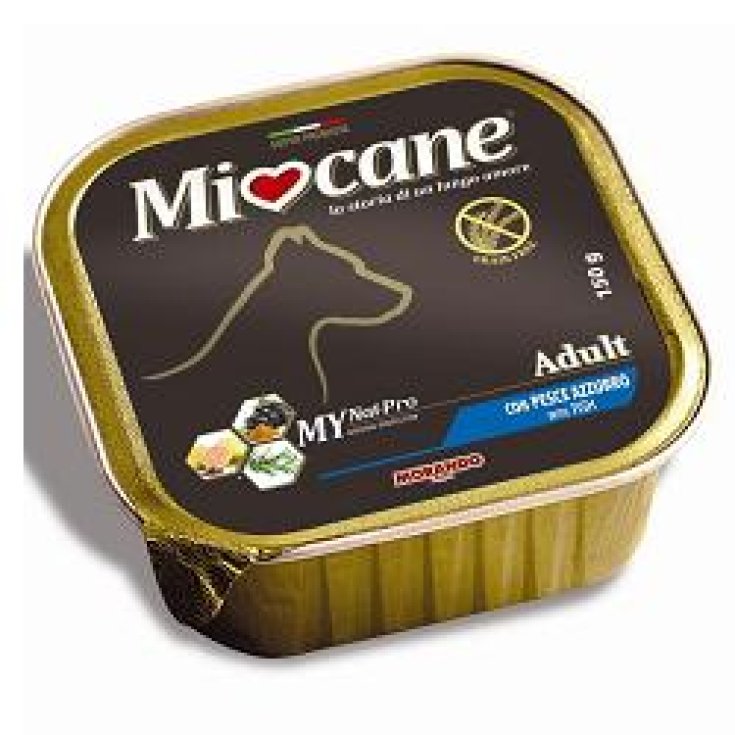 Morando Miocane Patè Adulte Poisson Bleu Portion Individuelle 150g