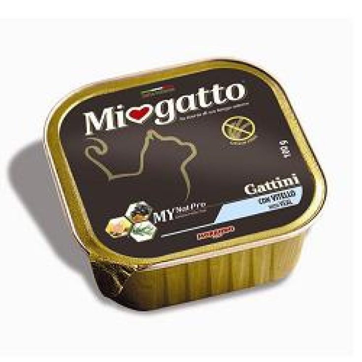 Morando Miogatto Gattini Veau Humide Portion Individuelle 100g