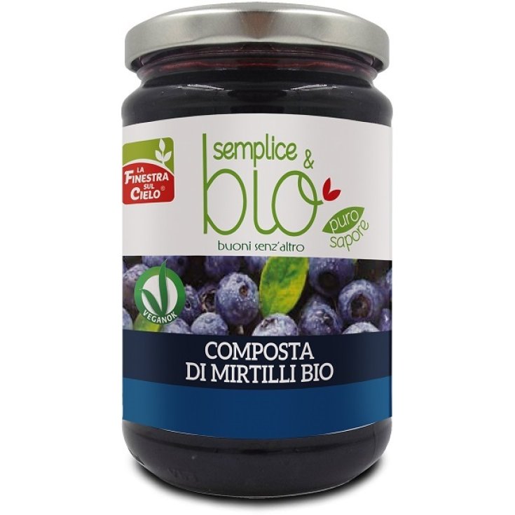 Compote de Myrtille Bio 320g