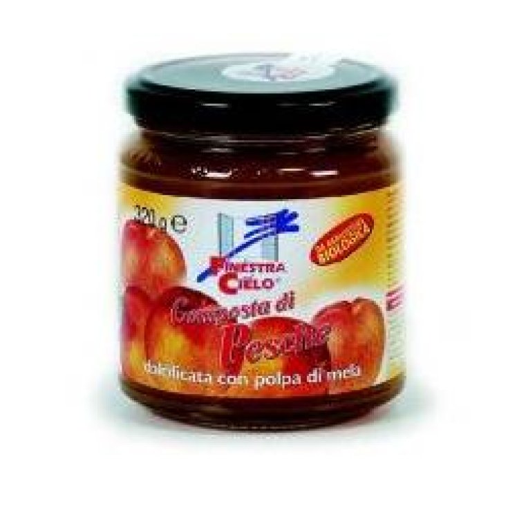 Compote De Pêches Bio 320g