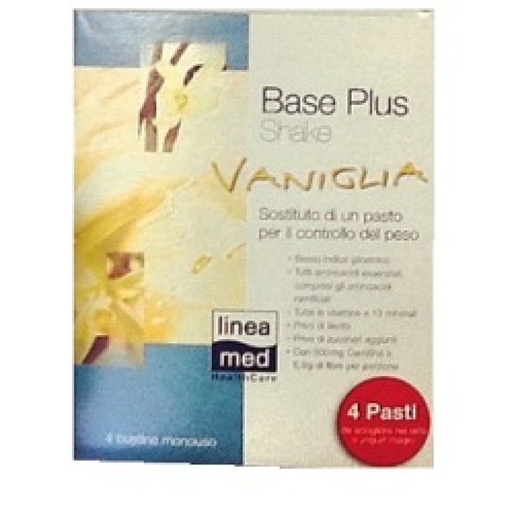 Lineamed Base Plus Shake Saveur Vanille 4 x 22g