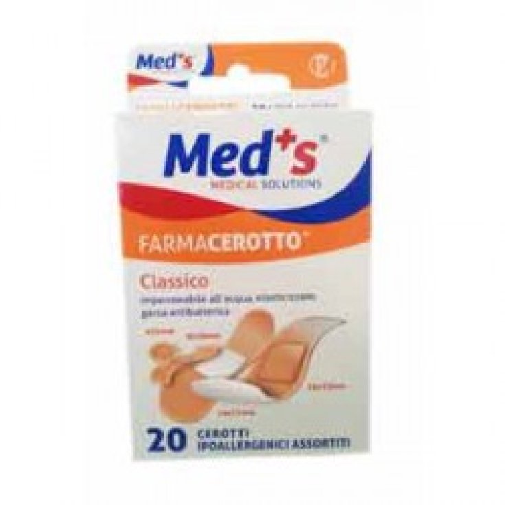 Cer Meds Bandes Poliu Ass 20pcs