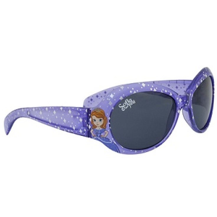 Lunettes de soleil Difar Sofia avec étoile violette pour filles 1 paire