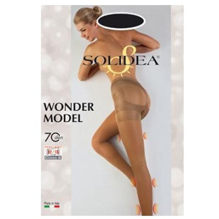 Collants Solidea Wonder Model 70 Sheer Color Camel Taille ML