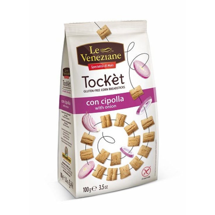 Le Veneziane Tocket Oignon Sans Gluten 100g