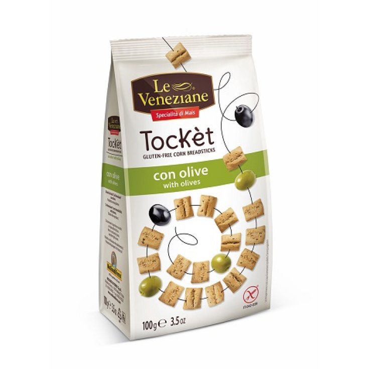 Le Veneziane Tockèt Olives Sans Gluten 100g