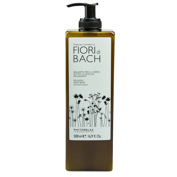 Phytorelax Fleurs de Bach Baume Corporel Relaxant Sous La Douche 500 ml