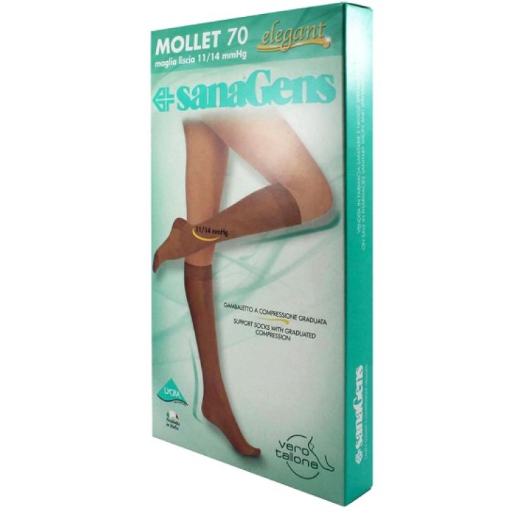 Sanagens Mollet Mi-Bas 70 Den Couleur Playa Taille 3 1 Paire