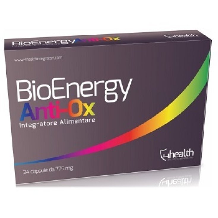 Bioenergy Antiox4h Complément Alimentaire 24 Gélules 830mg