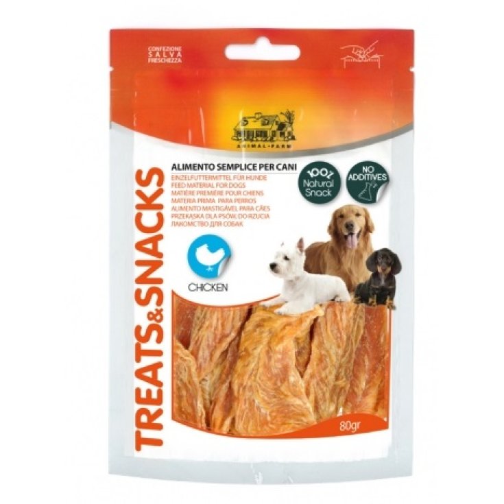 FILETS DE POULET NATURELS 80G