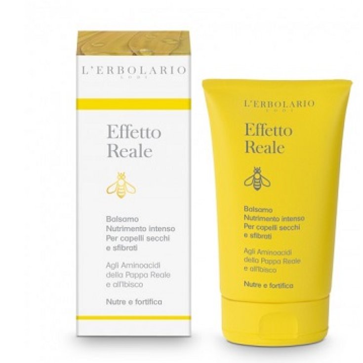 L'Erbolario Effetto Reale Après-Shampoing Nourrissant Intense Pour Cheveux Secs Et Abîmés 125 ml